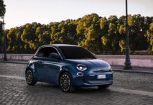 Olivier François al volante della Fiat Nuova 500 – anteprima assoluta del primo test drive