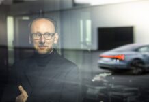 Audi-Chefdesigner Marc Lichte – «il design nasce dall’efficienza» Marc Lichte, Leitung Design, AUDI AG,mit dem etron GT