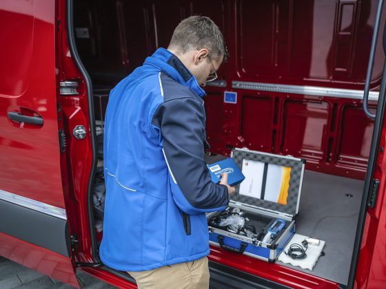 Aktuelle Versuchsfahrt ergibt: 475 Kilometer von Stuttgart nach München und zurück mit nur einer Akkuladung – der neue Mercedes-Benz eSprinter besticht durch Effizienz, Reichweite &amp; LadevolumenCurrent test drive demonstrates: 475 kilometres from Stut