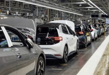 LA GERMANIA È CAMPIONE D’EUROPA DI AUTO ELETTRICHE Produktion im Volkswagen-Werk Zwiickau.