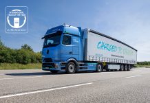 MERCEDES-BENZ EACTROS 600 È INTERNATIONAL TRUCK OF THE YEAR 2025 Mercedes-Benz eActros 600 ist “International Truck of the Year 2025"Mercedes-Benz eActros 600 is “International Truck of the Year 2025”