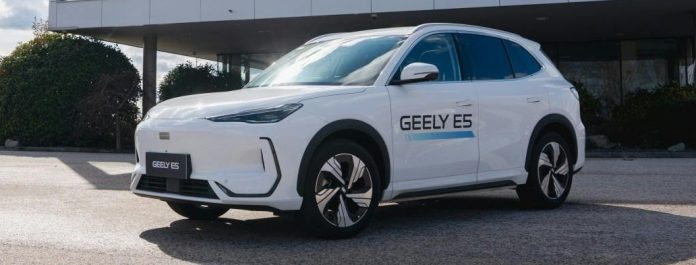 Il SUV completamente elettrico Geely E5