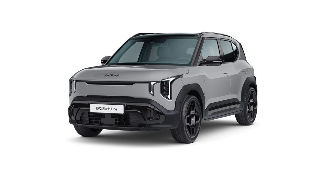Kia EV2 black line front