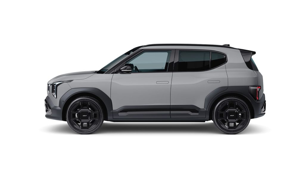 Kia EV2 black line side