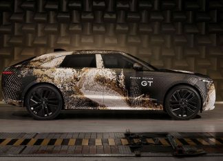 RANGE ROVER GT APRE UNA NUOVA VISIONE DEL GRAND TOURER ELETTRICO Range Rover GT side profile