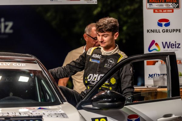 Tom Dufour new leader of the 2026 ADAC Opel GSE Rally Cup