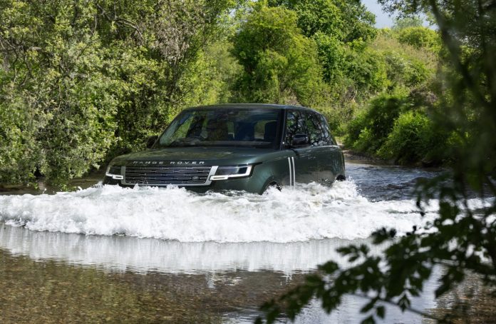 RANGE ROVER ELECTRIC WADING
