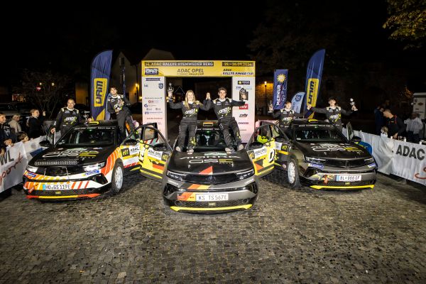 ADAC Opel GSE rally cup, battaglia accesa per il primo posto in classifica.