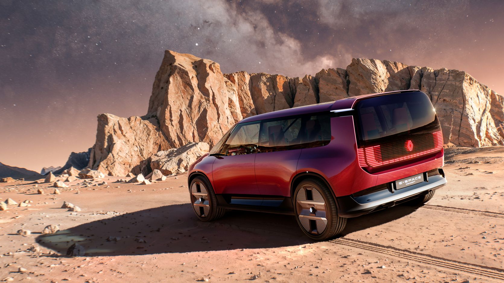 Renault E-Space Concept 2026. Renault News Concept Cars.