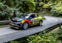 ADAC OPEL GSE RALLY CUP – SCHULTZ CALA IL POKER A SANREMO Rally di Sanremo, la ADAC Opel GSE Rally Cup offre l'emozione del motorsport elettrico al suo debutto in Italia.
